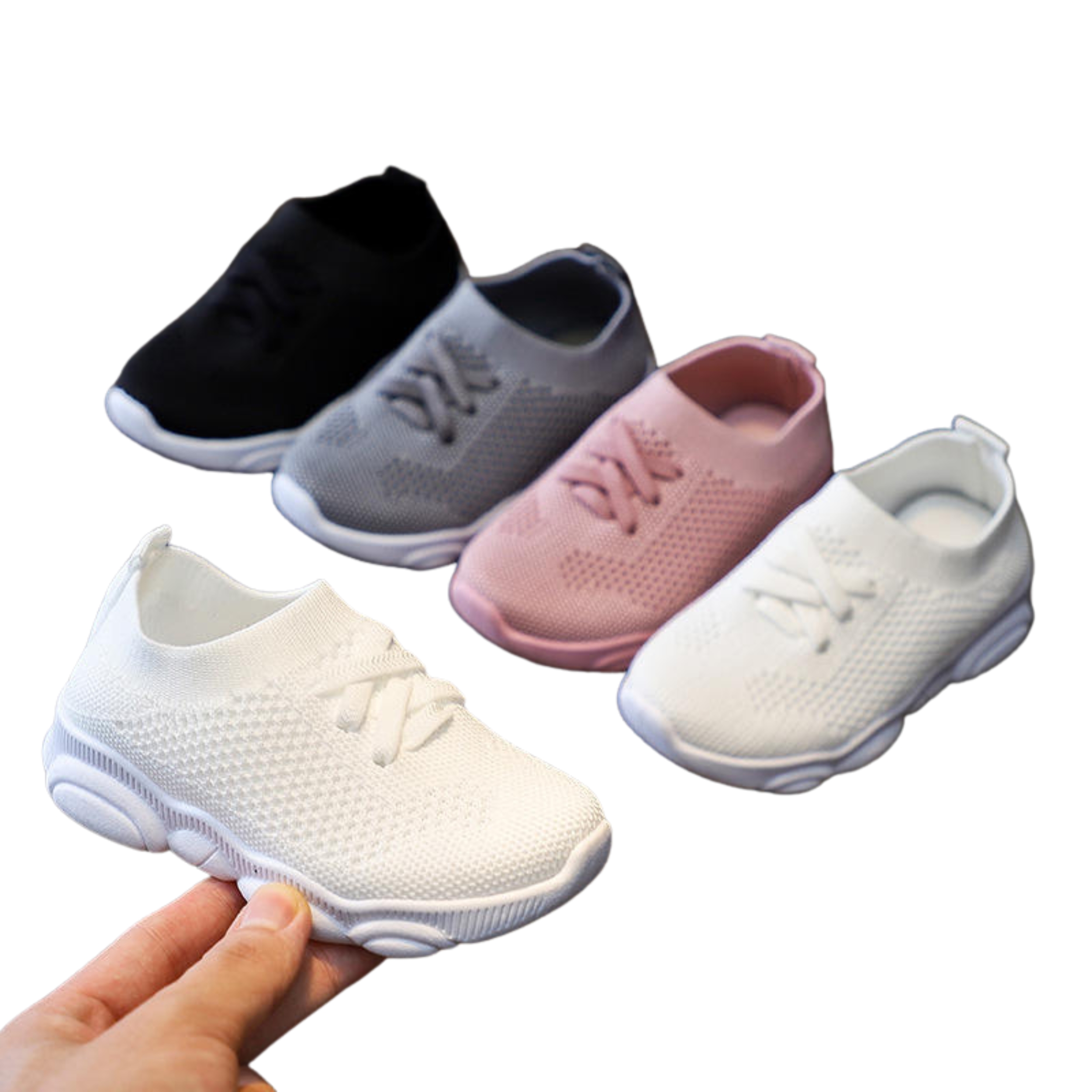 Kids Soft Slip-On Sneakers – Anti-Slip, Breathable Casual Shoes